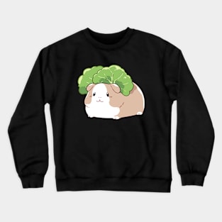 Guinea Pig with Vegetable Afro Crewneck Sweatshirt